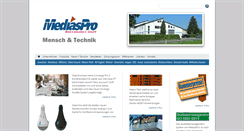 Desktop Screenshot of mediaspro.de